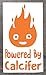 Autocollant en vinyle inspiré du Studio Ghibli « Powered by Calcifer » – Autocollant amusant pour voitures et ordinateurs portables – HSS681 (petit – 10 cm x 6 cm, orange)