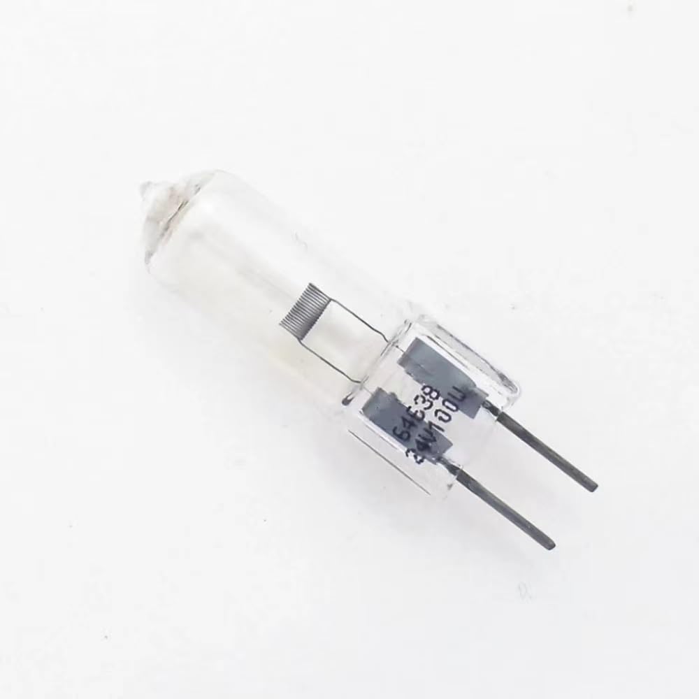 JTSF 64638HLX 24V100W Dental-OP-Leuchte mit Halogenlampe (3 Stück, 100W, Warmweiß, 3350K, 2900Lm)