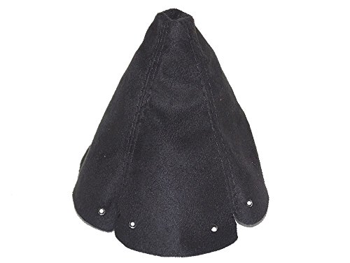 The Tuning-Shop Ltd For Mazda Mx-5 Mk2 NA 1998-05 Shift Boot Black Suede Alcantara