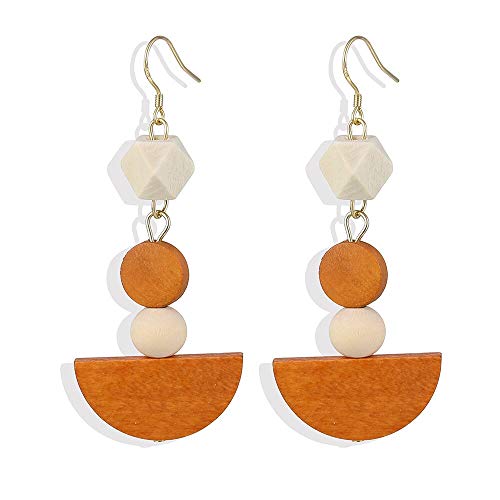 Boucles d'oreilles en bois : le cadeau vintage idéal pour femme