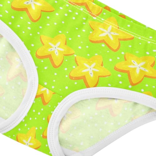 Fruit Carambola Green Toddler Girls's Underwear 2T 23021854
