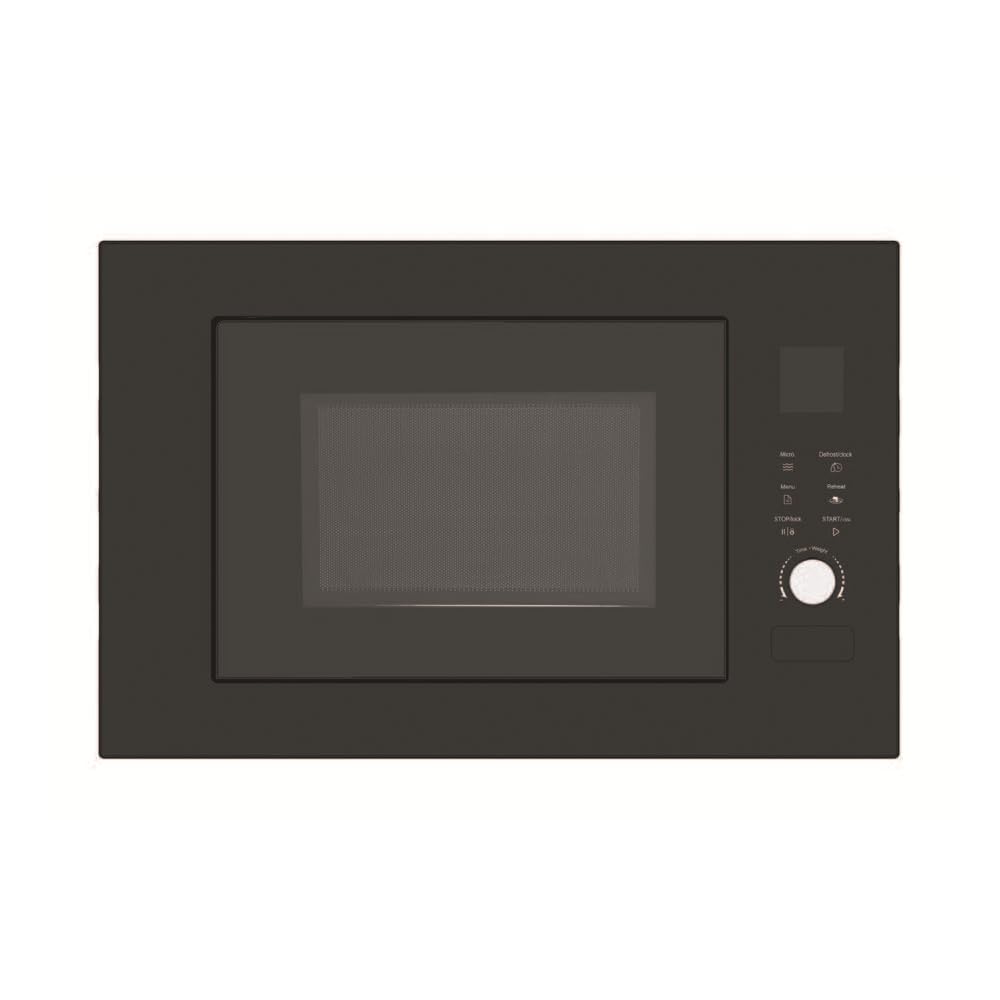 Cookology Essentials 21L Compact Built-in Microwave - 750W - Black
