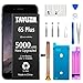 TAYUZH Note 3 Battery | 7200mAh Li-ion Replacement Extended Battery & Back Cover & TPU Case Compatible Samsung Galaxy Note 3 N9000, N9005, N900A, N900V, N900P, N900T - 24 Month Warranty