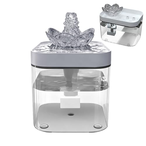 Fuente para el agua de los gatos domésticos y dispensador silencioso para perros con USB 2