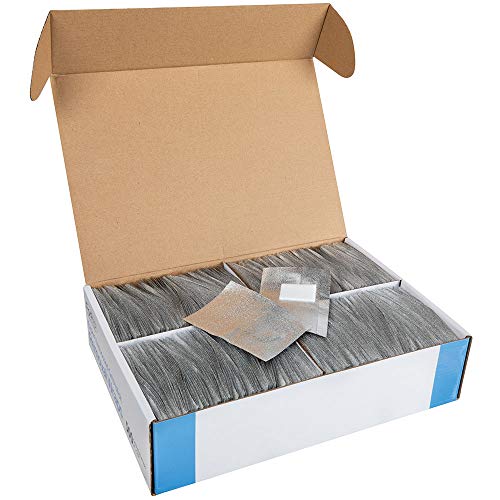 ForPro Expert Embossed Gel Polish Removal Wraps, Pre-Cut with Cotton Pad, Remove Gel Polish, Acrylics, & Nail Art, 4 L x 2.9 W, 500-Count