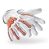 HexArmor Cut And Heat Resistant Impact Protection Leather Work Gloves | Chrome SLT ® Series 4060 | X