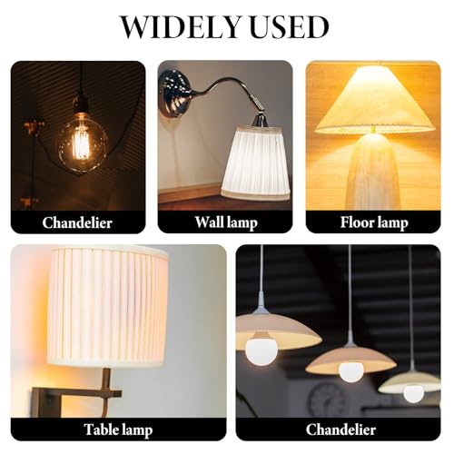 Image of 4 Pcs E26 Socket Ring Lamp Shade Adapter Ring Ring Replacement Screws E26 Light Socket Shade Rings Collar Rings Thread Diameter Lamp Shade Retaining Ring For E26 Sockets Rings For Light Fixtures