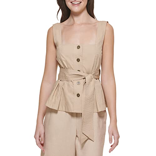 DKNY Blouses pour Femme Veste fluide pour silhouette élégante