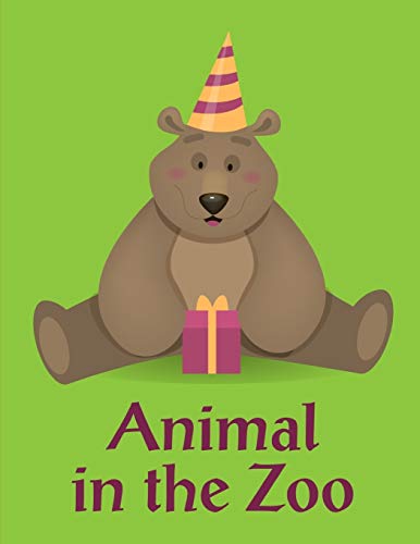 Animal In The Zoo: picture books for seniors baby (Sport kids)