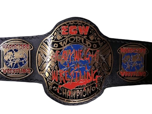 AA Tentaclus Nessa ECW Hardcore World Heavyweight Wrestling Championship Belt, ECW Hardcore Replica Title Wrestling Belt 2mm