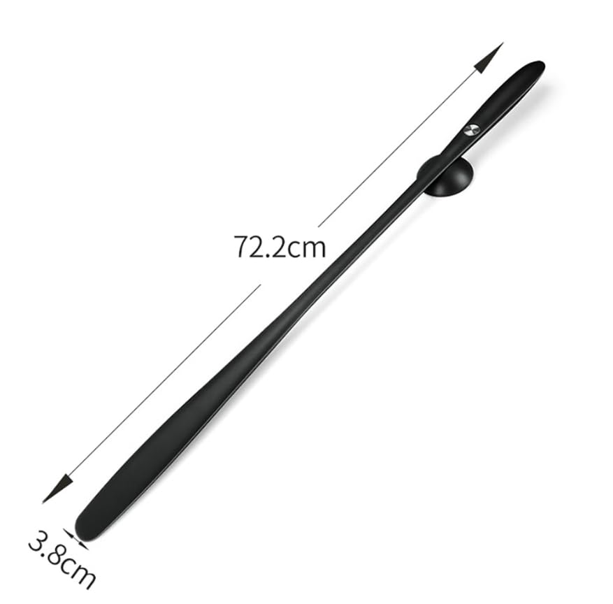 Luminexia Calzador Largo 72.2cm Ayudantes de Zapatos Perezoso Portátil,Calzador magnético de Pared，Calzador de Plástico para Levantamiento de Zapatos