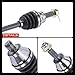 A-Premium CV Axle Shaft Assembly Compatible with Polaris Hawkeye 300 2006-2007, Sportsman 300 2008-2010, Sportsman 400 4x4 HO 2008-2010, Front Driver or Passenger Side, Replace# 1332340
