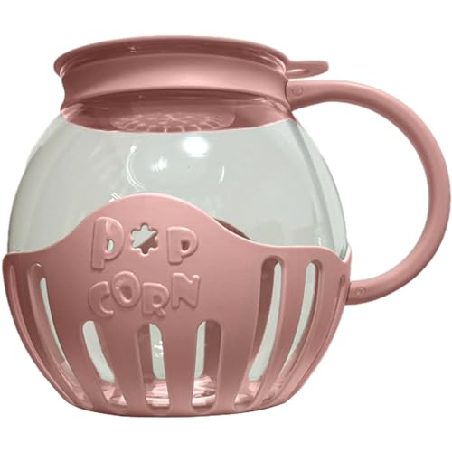 Palomitero Microondas | Máquina Para Hacer Palomitas de Maíz | Máquina Multifuncional Hacer Palomitas De Maíz | Vidrio De Borosilicato Seguro Para La Temperatura, Apto Para Lavavajillas