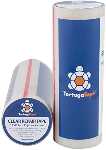 Greenhouse Repair Tape 11.02"x21yd Heat/UV Resistant All-Weather Waterproof