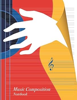Music Composition Notebook - Blank Sheet Music Notebook: 97 Pages of Staff Paper (8.5x11), Perfect for Learning Piano, Violin, Guitar, etc.