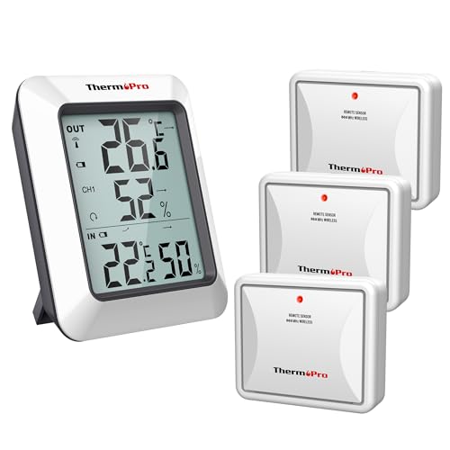 Moniteur d'humidité ThermoPro TP60C thermomètre intérieur extérieur sans fil 150M