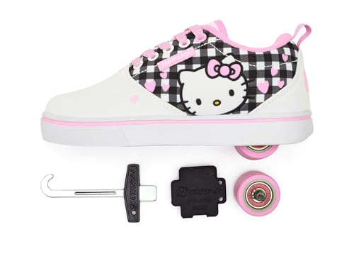 Image of HEELYS Female Hello Kitty Pro 20 (Little Kid /Big Kid) White /Black /Pink 1 Little Kid