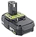 RYOBI P190 2.0 Amp Hour Compact 18V Lithium Ion Battery w/ Cold Weather Performance and (Charger Not Included / Battery Only)