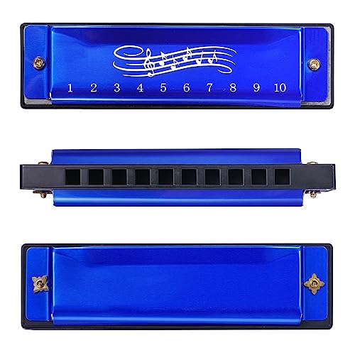 LOVIVER Orgue à Bouche Harmonica pour Enfants, Harmonica Portable 10 Trous Pratique à 20 Tons, Jouet de Jeu d’instruments de Musique pour Jeu, débutant , Bleu - Les Beatles, Paul McCartney, John Lennon, RIngo Starr, George Harrison LOVIVER Orgue à Bouche Harmonica pour Enfants, Harmonica Portable 10 Trous Pratique à 20 Tons, Jouet de Jeu d'instruments de Musique pour Jeu, débutant , Bleu – Image 5