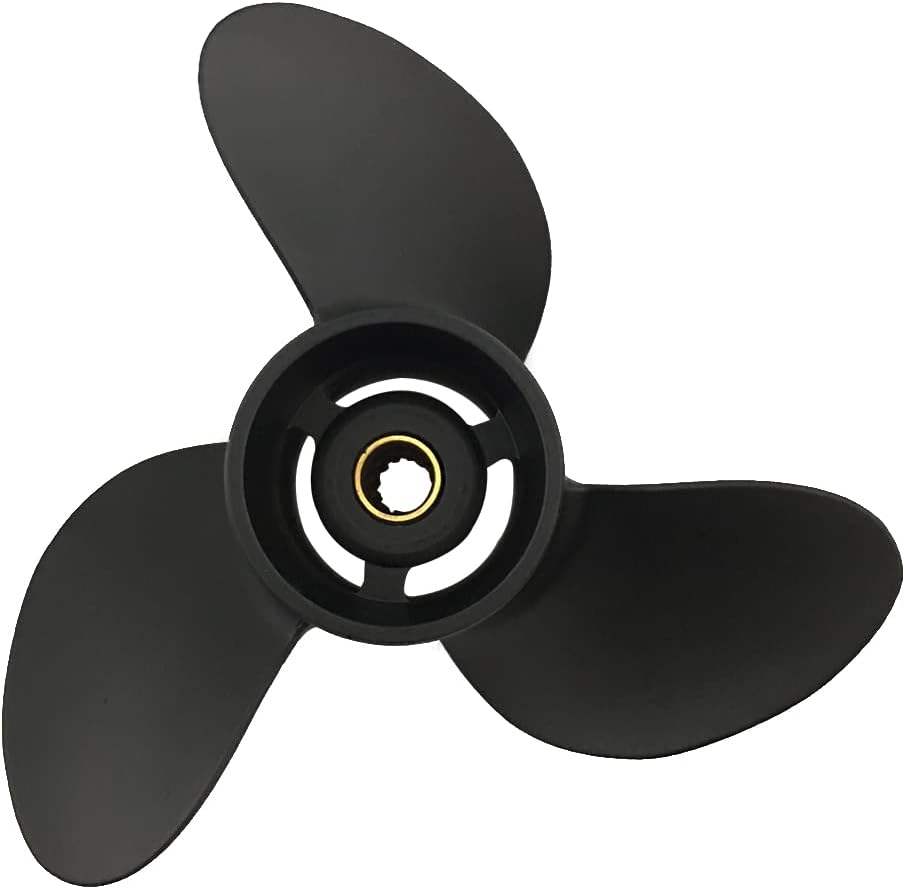 Propeller 7.8x7 7.8x8 7.8x9 for Mercury Tohatsu 4HP 5HP 6HP Outboard MFS4/5S/6S M5B 12 Spline Tooth