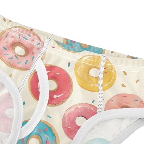 KLL Donuts Background Toddler Boys Soft Briefs Underwear Cute Undies4