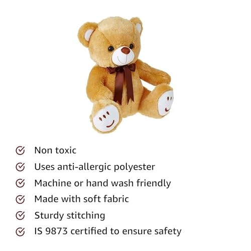 Image of DearJoy Teddy Bear with Paws Brown 30 cm