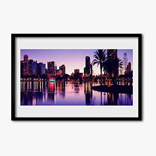 Affiche encadrée 60x40 cm pour habiller un mur vide avec un cadre en MDF