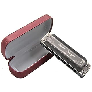 East Top 10 Holes Professional Diatonic Blues Harmonica Key of C pour adultes, musiciens professionnels et étudiants - Les Beatles, Paul McCartney, John Lennon, RIngo Starr, George Harrison