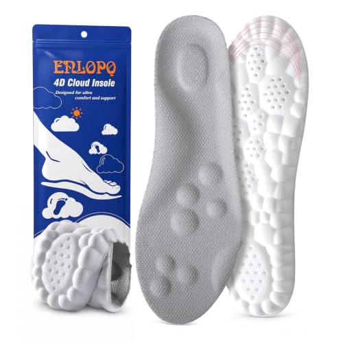 4D Cloud-Like Comfort Soles