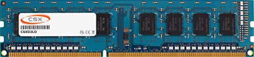 CSX CSXD3LO1600L2R8-4GB 4GB DDR3-1600MHz PC3L-12800 2Rx8 256Mx8 16Chip 240pin CL11 1.35V LV Non-ECC Unbuffered DIMM