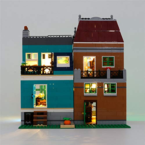 Sugeren LED-Beleuchtungsset für LEGO Creator Expert Bookshop 10270, LED-Beleuchtungsset Kompatibel mit Lego 10270… – Bild 5
