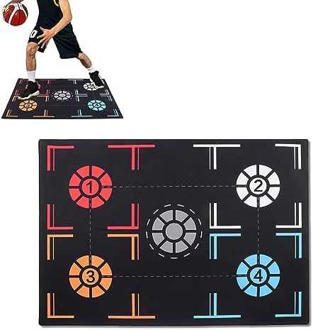 Basketball Training Mat, Premium Rubber Basketball Training Mat, ...