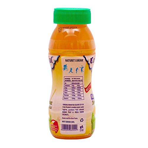 Image of Cocojal Natural Tender Coconut Water, Pack of 6 + Cocojal Mango Tender Coconut Water, Pack of 6