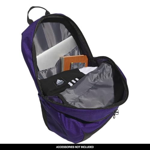 Image of adidas Striker 3 Team Sports Backpack - Daypack for Sports Gym Travel, 36L, Collegiate Purple, OSFA