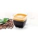 Mini 2 Ounce Coffee Espresso Mug, Clear Plastic Disposable Espresso Cup with Handle, Mini Dessert Cup 20 Count - Posh Setting