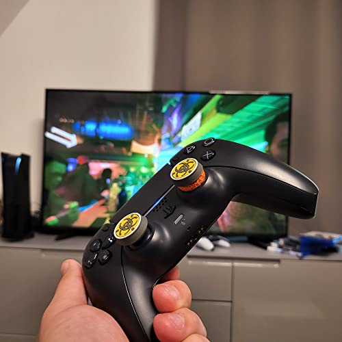MatoSan® 3D Juego de 4 Tapas de Agarre para Xbox One Series Nintendo Switch Pro PlayStation 5 Accesorios para Controlador PS4 PS5 Accesorios para Mando de PS5 Accesorios para Mando de PS4 Joystick - imagen 3