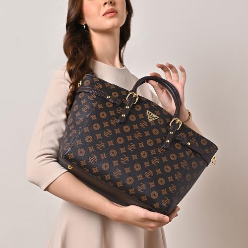 Image of Lavie Signature Women's LS Montreal Tote Bag for Women | Tote Handbag for Work | Ladies purse | Stylish Shoulder Bag | Gift for Women