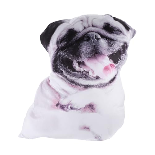 Zerodeko Hundeform Kuschelkissen Für Zuhause Für Sofa Wohnzimmer Schlafzimmer Hübsches Kissen in Hundekonfiguration Gefülltes Dekokissen Für Gemütliche Stunden
