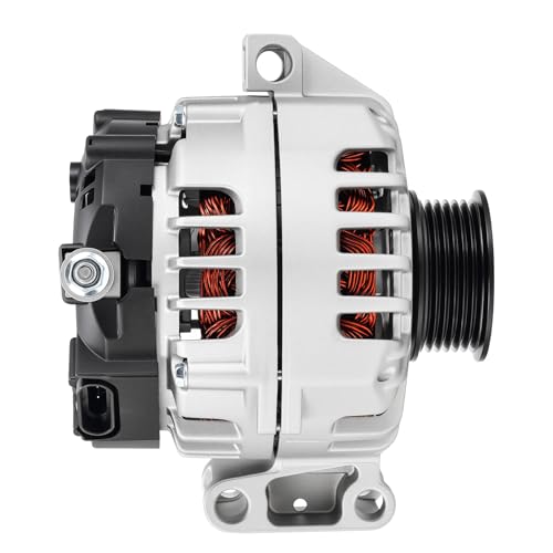 Image of KAX New Alternator Fit for Hummer: 2006 Hummer H3 130Amp 11147 15826975 15104219A TG13S013 15104219 TG13S024 420418 11147N 2650186 2650418 90225570 111478