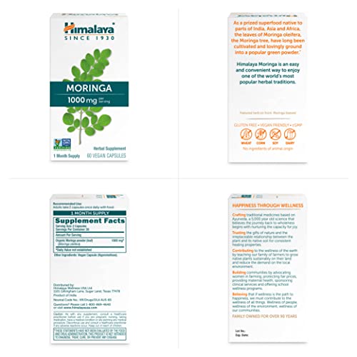 Himalaya Organic Moringa Capsules