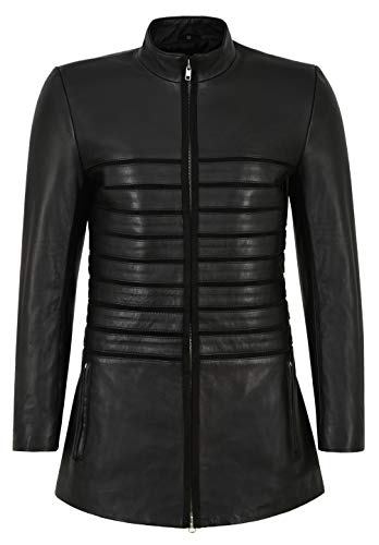 Veste en cuir pour femme noire mode blouson tendance automne hiver