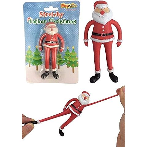 MBB Stretchy Father Christmas - Fun Present Stocking Filler - Secret Santa Gift Cover