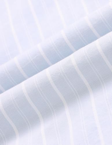 Image of Arrow Striped Slim Fit Mens Casual Shirts - 100% Cotton, Breathable & Comfortable, Full Sleeves Shirts for Men