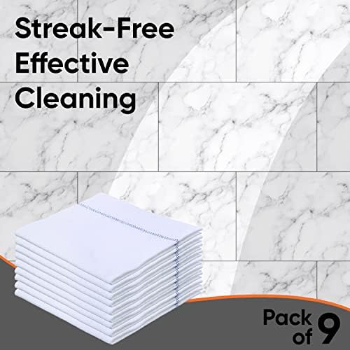 Miniatura 5 de Superio Toalla de microfibra para trapeador, paño blanco para trapeador estilo cubano, esponja israelí, cocina, limpieza de baño, azulejos, piedra,