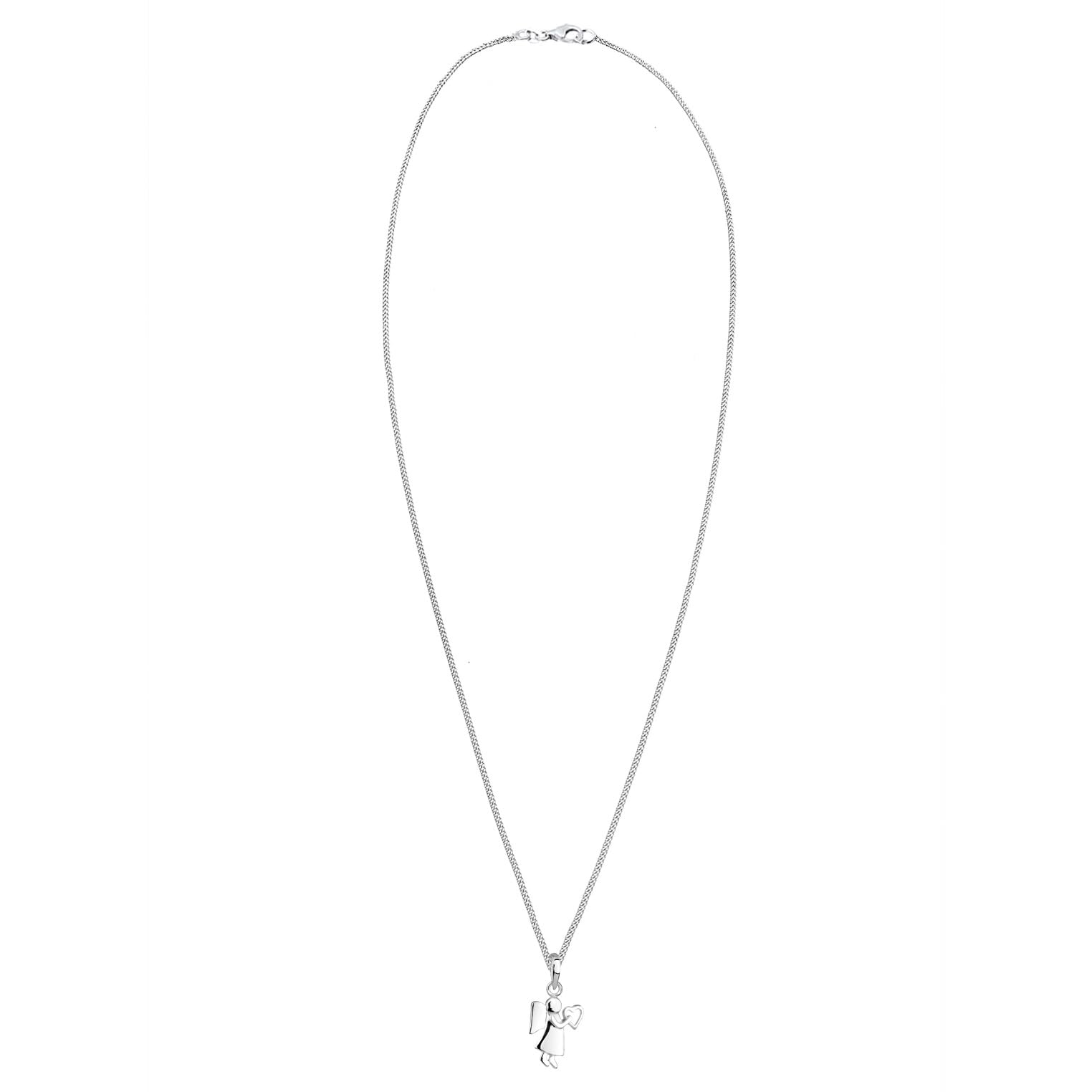 Elli Halskette Damen Engel Herz Talisman 925 Silber