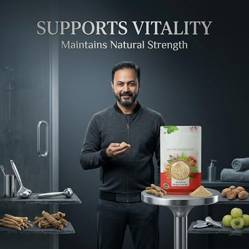 Image of IndianJadiBooti Pure Akarkara Powder (Pellitory Root) | Traditional Botanical for Oral Harmony, Vocal Clarity & Nervine Vitality 250 Grams