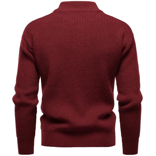 Suéter abrigo otoño invierno casual de punto cómodo cálido tipo jersey superior 2