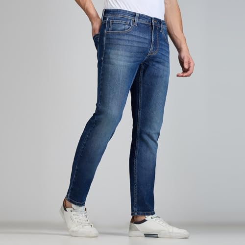 Image of Pepe Jeans Men's Jeans | Slim Fit | Mid Rise | Stretchable