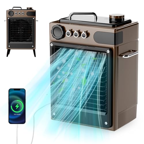 ZAPJQL 冷風扇 ポータブルスポット