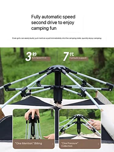 Tienda de campaña portátil plegable para camping miniatura 3